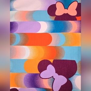 LuLaRoe Minnie Mouse Colorful Disney Leggings Unique Print Tall & Curvy TC2